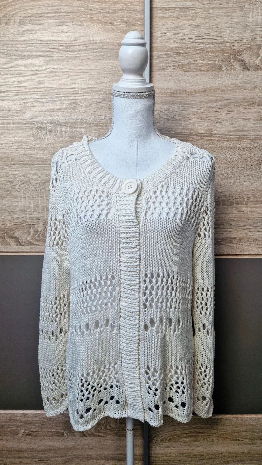 Pull maille ajourée